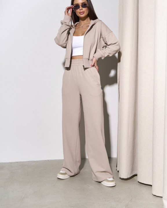 9 Спортивний костюм із довгою блискавкою з капюшоном